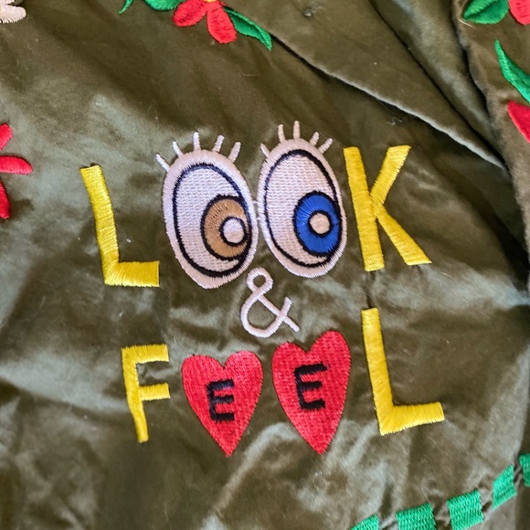 Adidas X Pharrell Williams camp embroidered cotton button up shirt - Picture 5 of 16